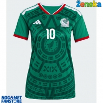 Meksiko Alexis Vega #10 Domaci Dres za Ženska SP 2026 Kratak Rukav